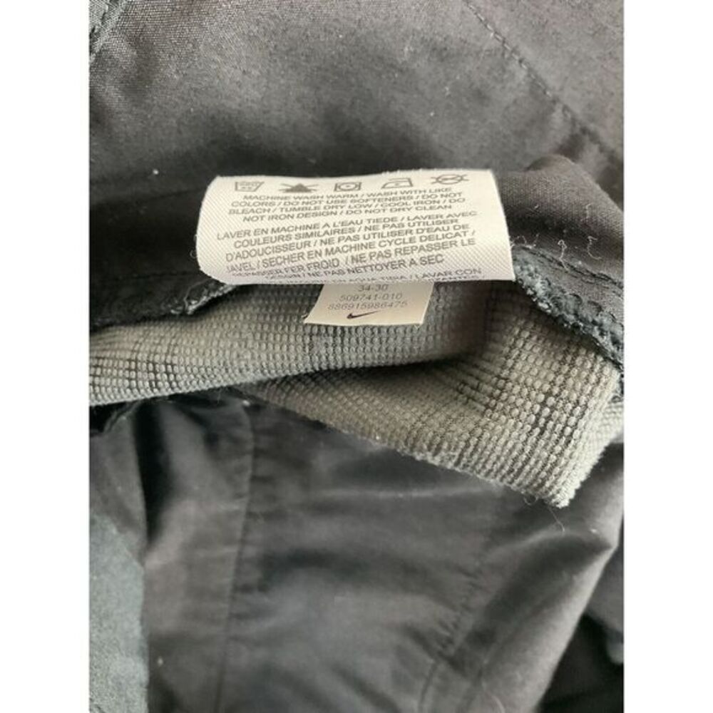 Nike Men's Black and Gray Plaid Chinos - Picture 8 of 10